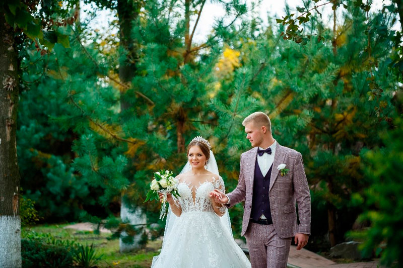 Boda en un bosque encantado